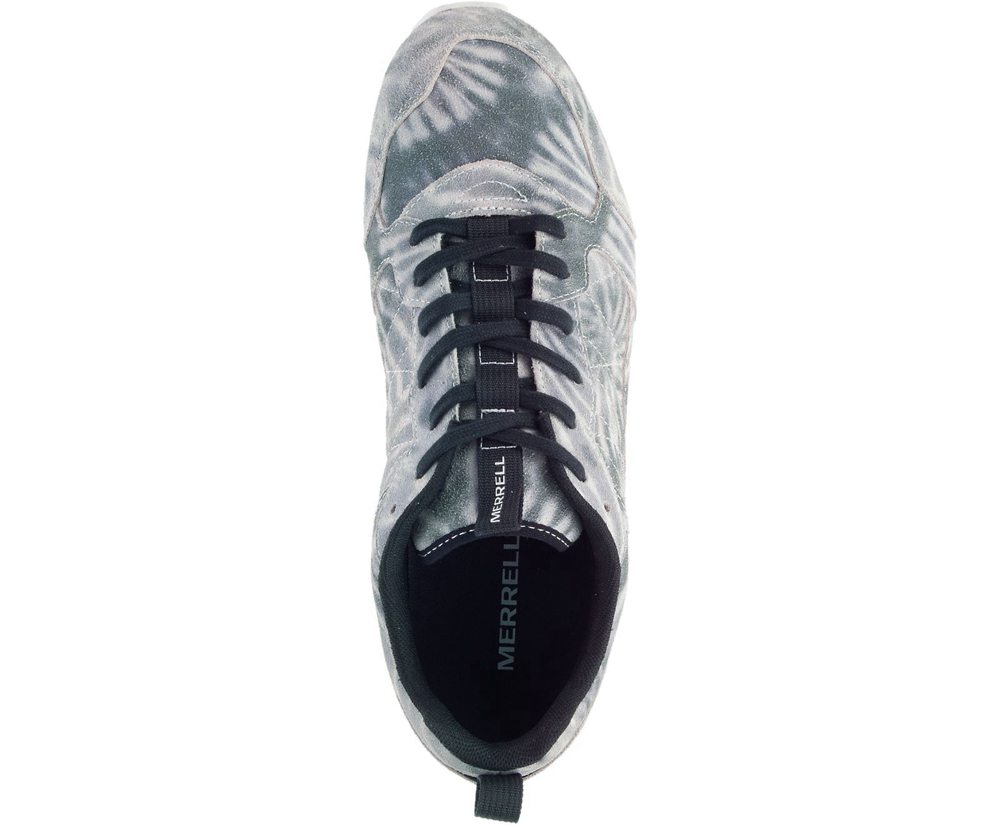 Merrell Sneakers White/Black - Alpine Tie Dye Suede - Mens 02LWUKSXG